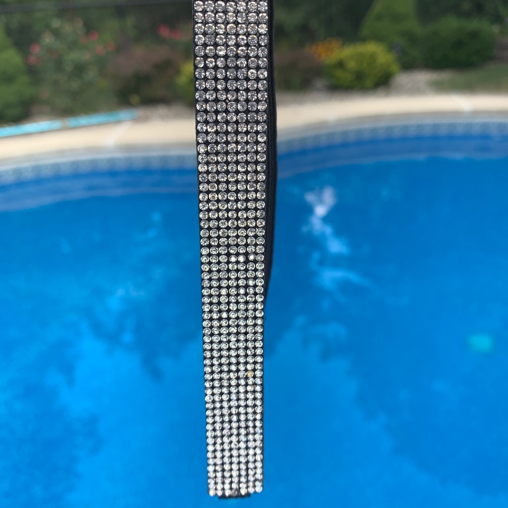 NEW Diamond Rhinestone Stretch Headband - Picture 3 of 6